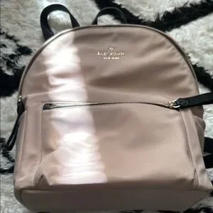 kate spade | Bags | Kate Spade Creamy Light Pink Backpack  display picture 2